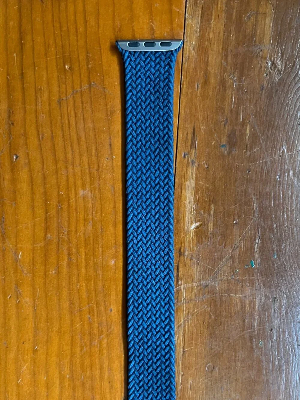 Apple Watch Braided Solo Loop 41mm (38/40) Genuine OEM Abyss Blue Size 7